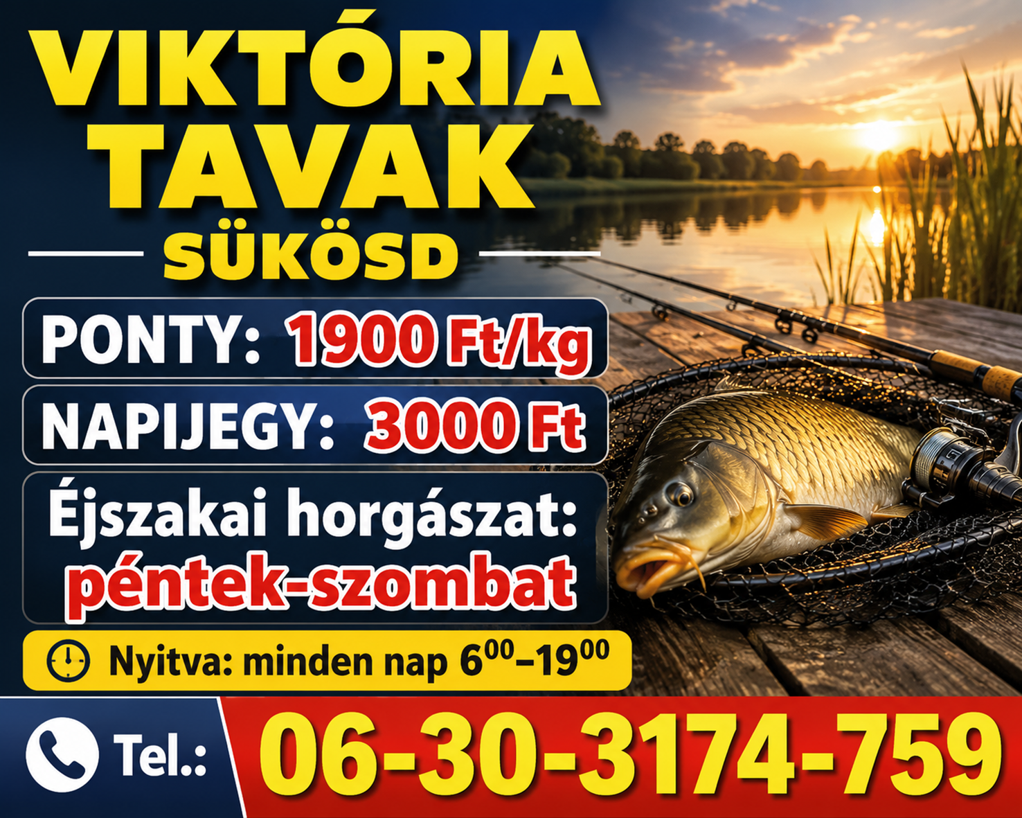 Viktória tavak